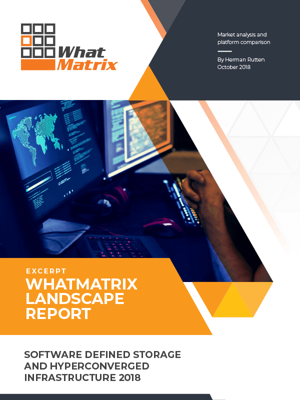 WhatMatrix Software-Defined Storage and Hyperconverged Infrastructure Landscape Report